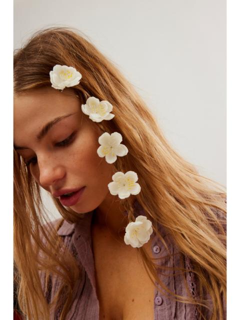 FREE PEOPLE Milas Floral Hair Clip Pack