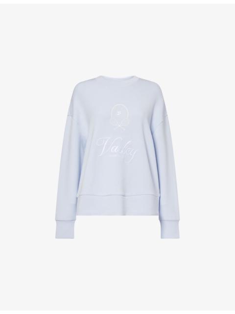 VARLEY Rasco Namesake Embroidered Jersey Sweatshirt
