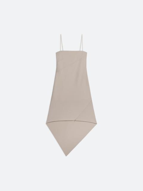 Helmut Lang WOOL SCARF HEM DRESS