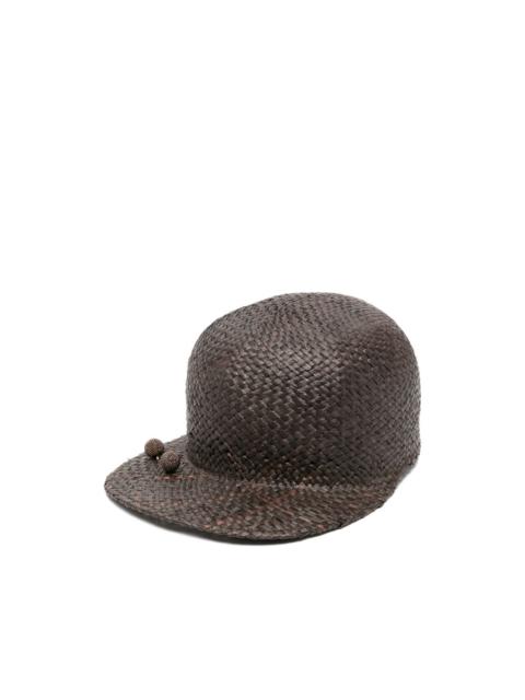 FABIANA FILIPPI bead woven hat