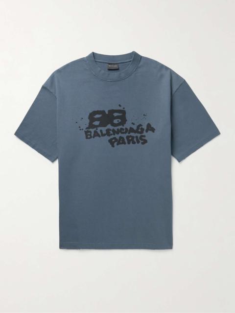 BALENCIAGA＊LAYERED SPORTS T-SHIRT OVERSIZED＊送料込 Balenciaga Layered T-shirt Oversized 'Black White