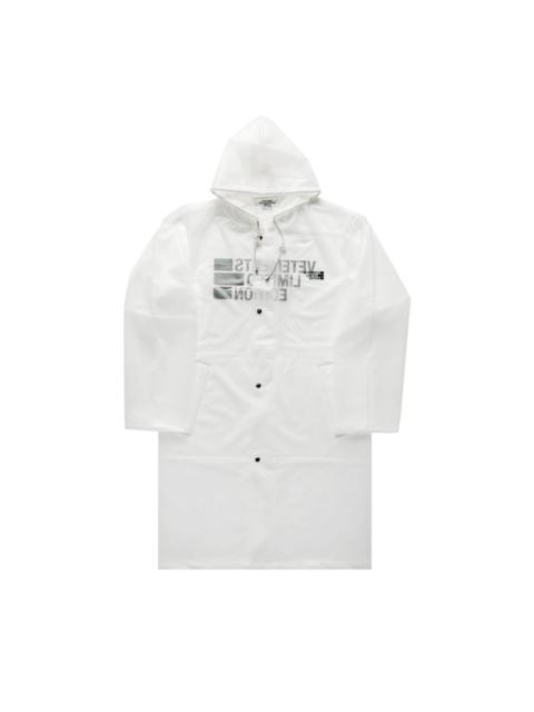 VETEMENTS Vetements Big Logo Limited Edition Raincoat 'Transparent'