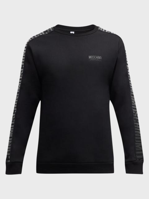 Moschino Men's Matte Logo Sweatshirt