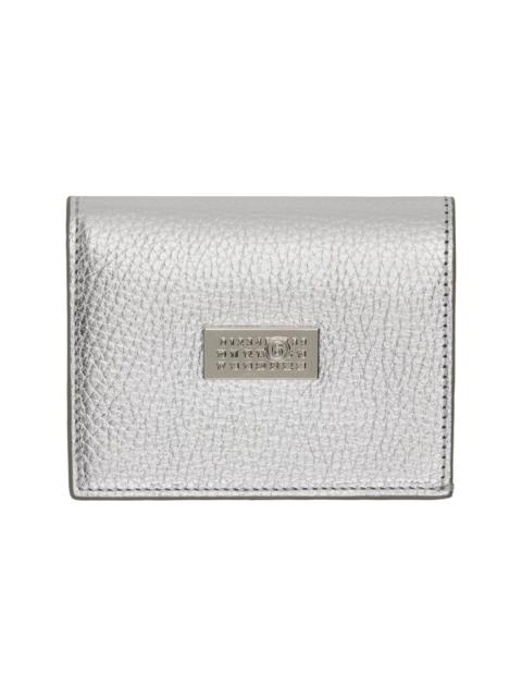 MM6 Maison Margiela Silver Numeric Bifold Wallet