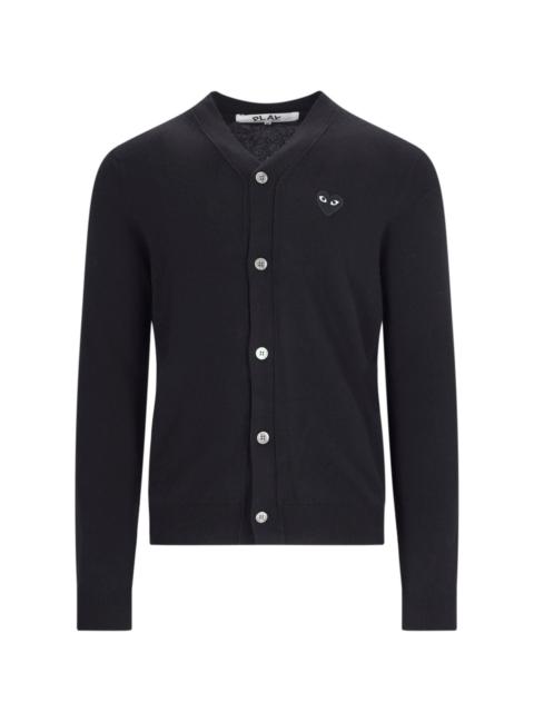 Comme des Garçons PLAY CARDIGAN LOGO