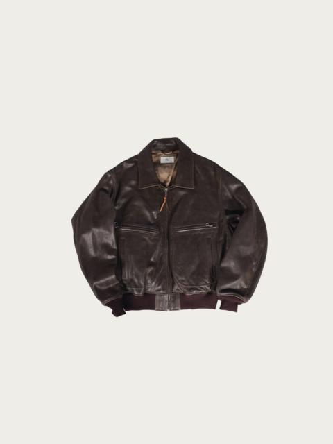HERILL Sheepleather Sports Jacket - Brown