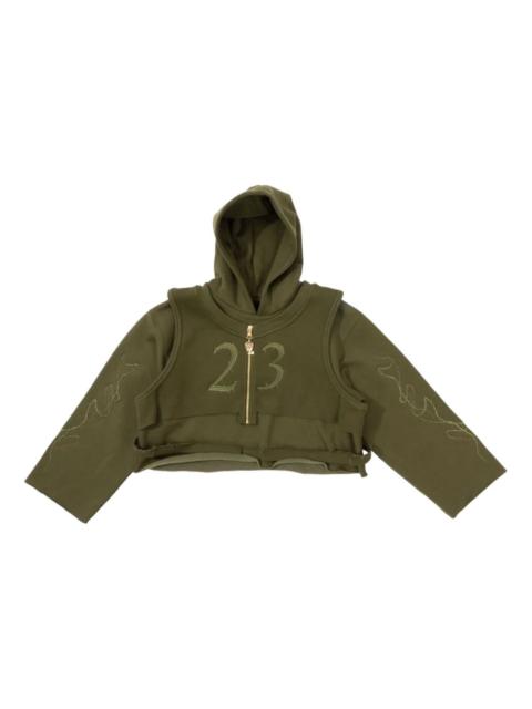 Jordan (WMNS) Jordan x Teyana Taylor Hoodie 'Rough Green' IM6257-326