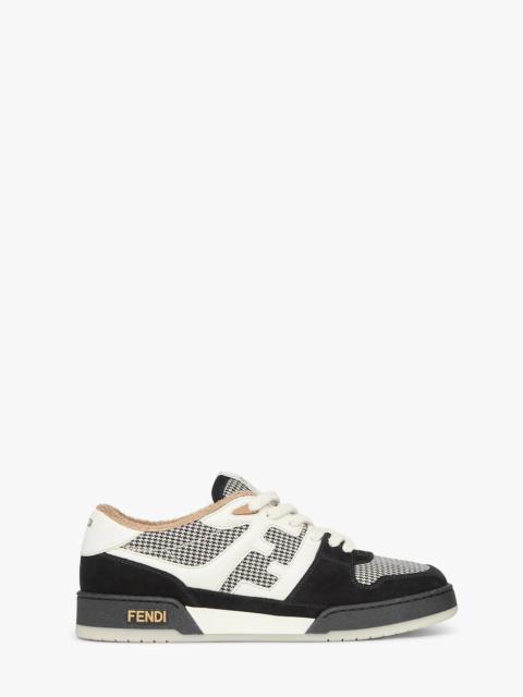 FENDI Low tops in black suede