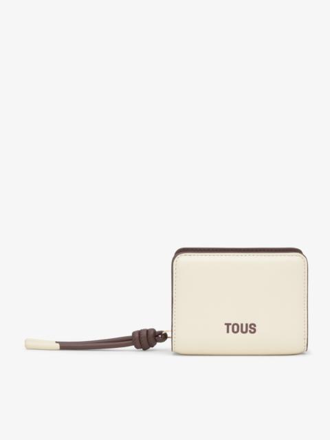 TOUS Medium beige Bifold wallet TOUS New Dorp