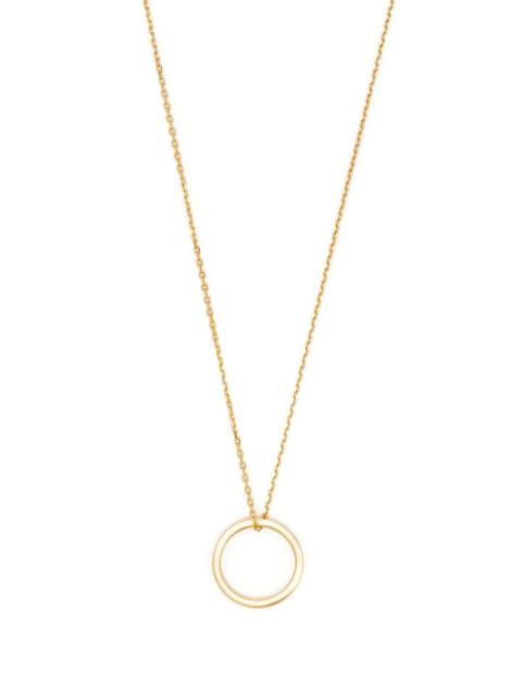 Maison Margiela circle-pendant chain-link necklace