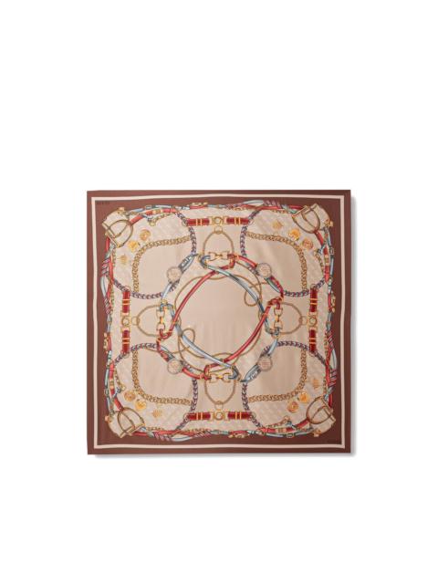 GUESS USA Kefiah 4G chain-print scarf