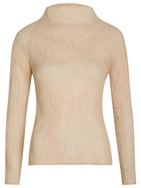 ISSEY MIYAKE Issey Miyake Pleated Chiffon top