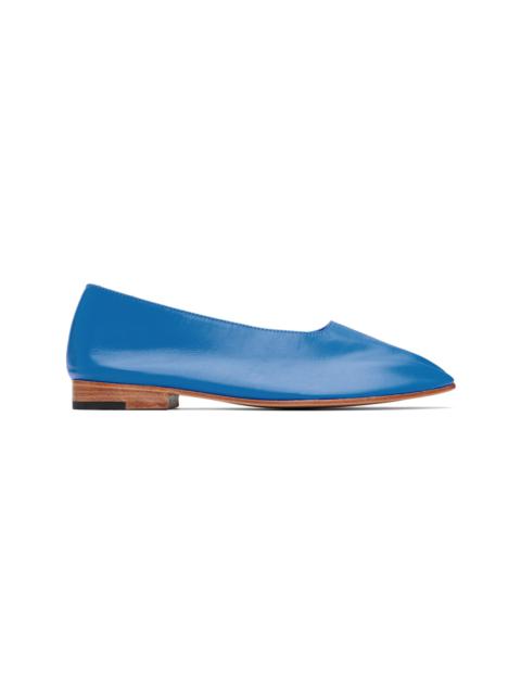 MARTINIANO Blue Glove Ballerina Flats