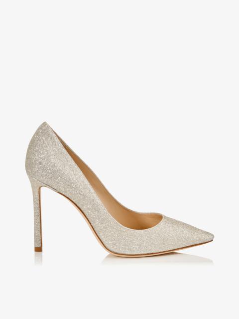 Romy 100
Platinum Ice Dusty Glitter Pointy Toe Pumps