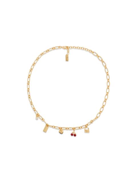 COACH multi-pendant necklace