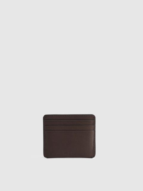 Madewell Curved Card Case in Leather