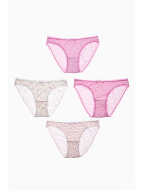 LoveShackFancy Slumber Panty Set - Set Of 4