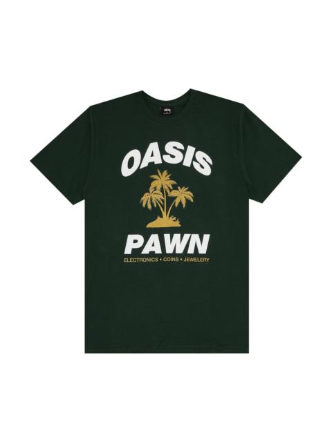 Stussy Oasis Pawn Tee 'Pine'