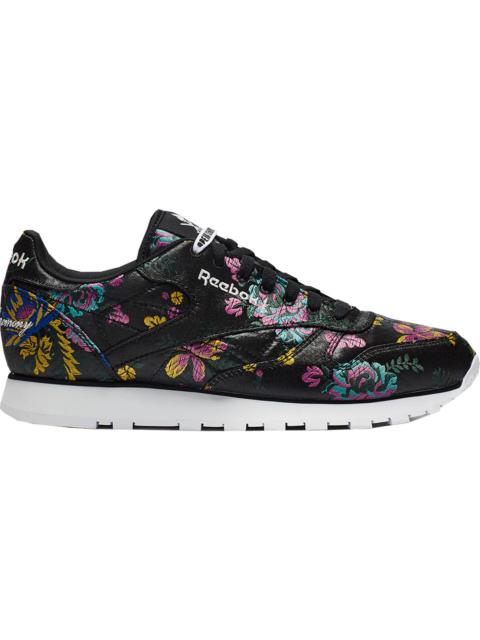 Reebok Classic Leather Opening Ceremony Floral Satin Black