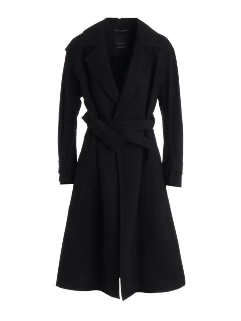 Yohji Yamamoto WRAP TRENCH COAT (BLACK)