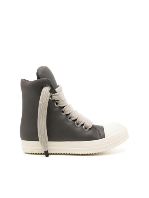 jumbo padded hi-top sneakers