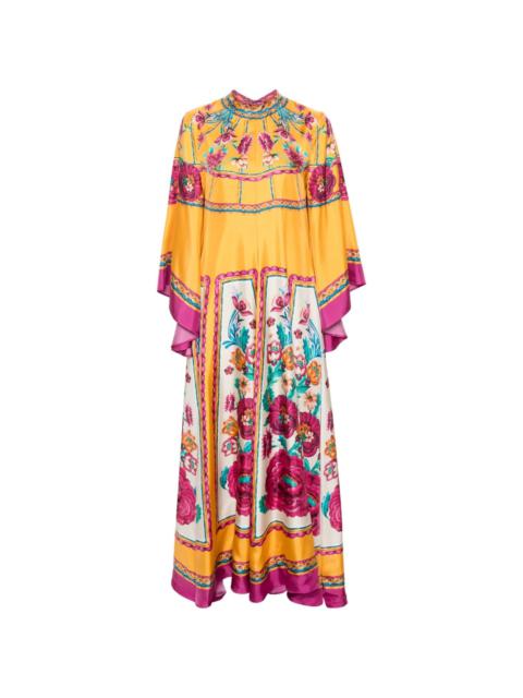 La DoubleJ Magnifico floral-print maxi dress