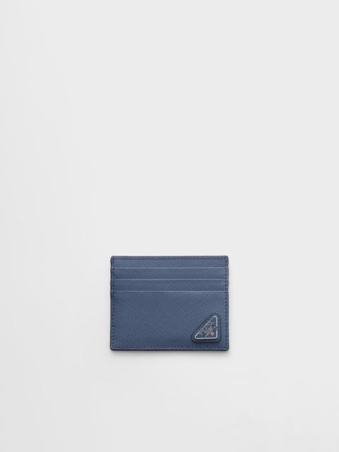 Saffiano leather card holder