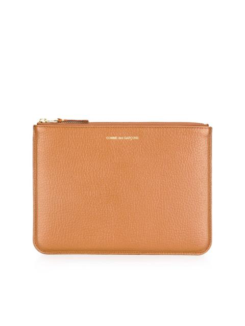 zipped clutch