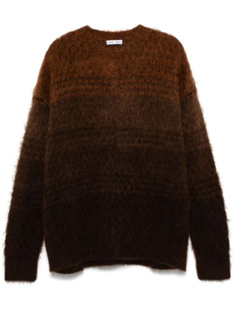 CMMN SWDN gradient-effect sweater