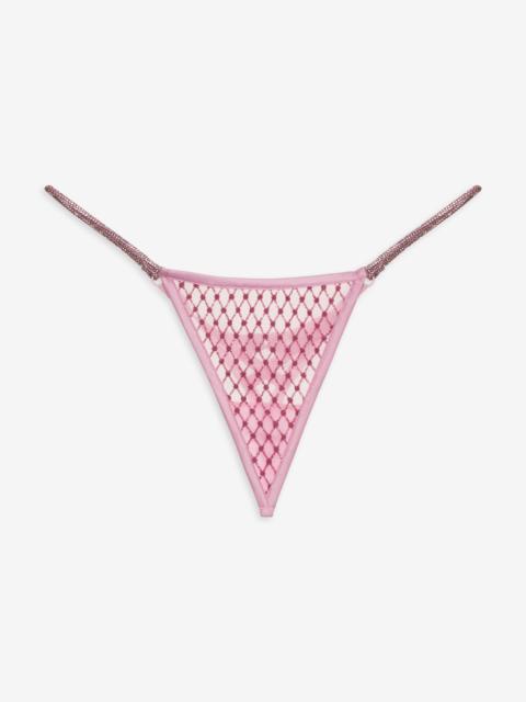 For Love & Lemons Glitter Thong Panty