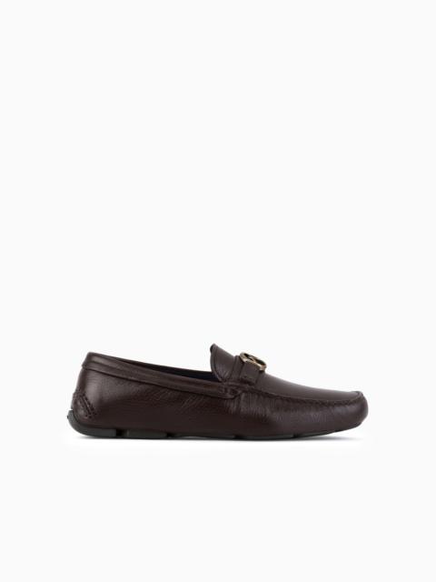 GIORGIO ARMANI Deerskin loafers