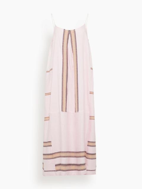 lemlem Nia Slip Dress in Munit Pink