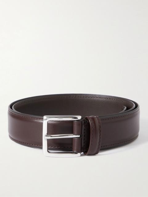 Anderson's 3.5cm Leather Belt Brown