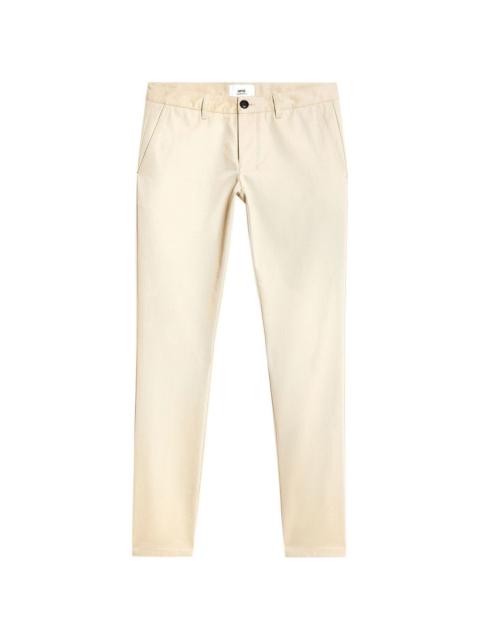 cotton tailored trousers