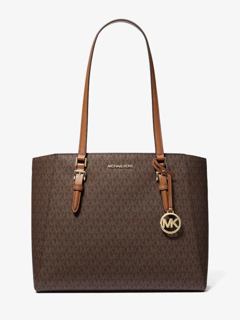 MICHAEL KORS Charlotte Large 3-in-1 Signature Logo Tote Bag