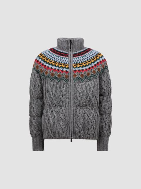 Moncler Grenoble Gerlos Wool Short Down Jacket
