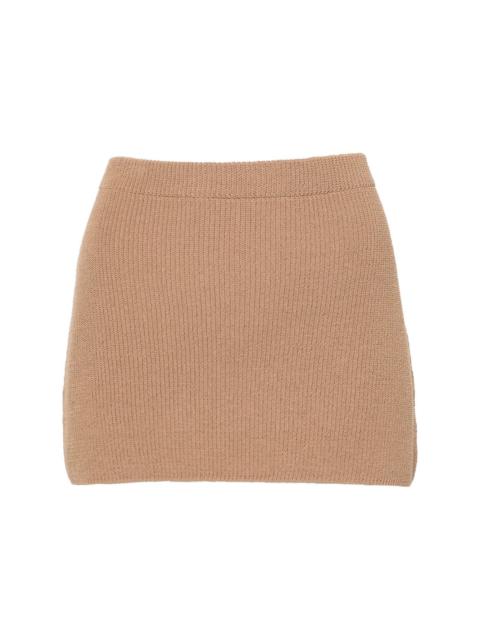 AYA MUSE Agos knitted miniskirt