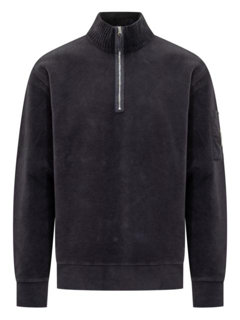 C.P. Company half-zip Lens-detail sweatshirt