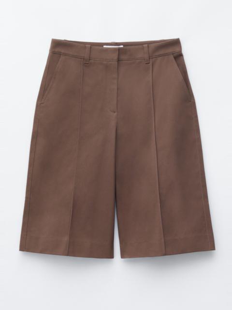 & Other Stories Tailored Cotton Bermuda Shorts