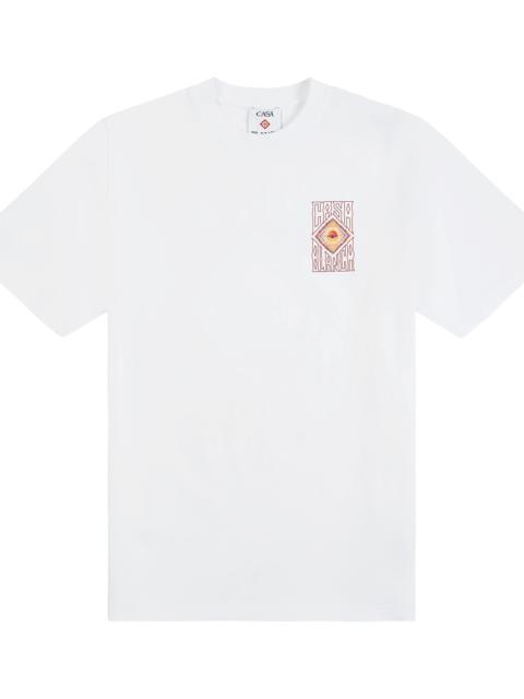CASABLANCA Hermons Mirage Printed Tee "White" MAW26 JTS 001 14