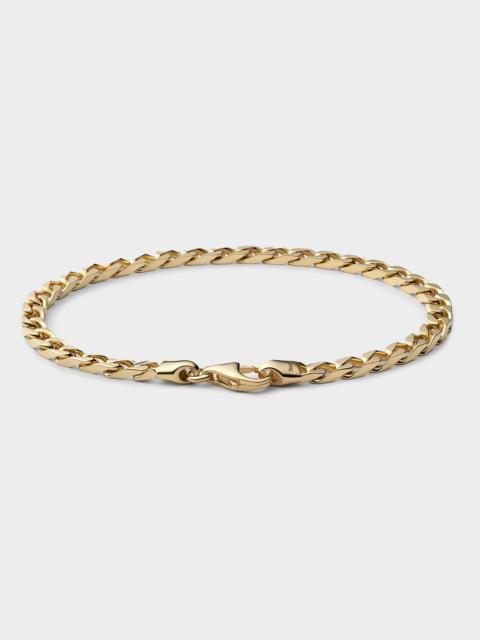 Miansai Miansai Gold Vermeil Cuban Chain Bracelet