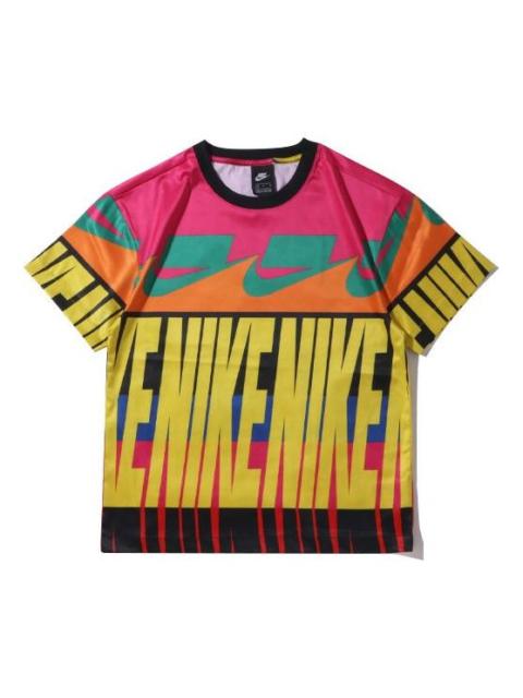 Nike (WMNS) Nike Sportswear Logo Printing 'Multicolor' CJ3479-735