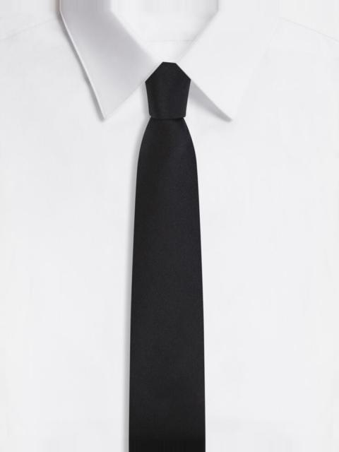 Dolce & Gabbana 6-cm silk blade tie with metal DG logo