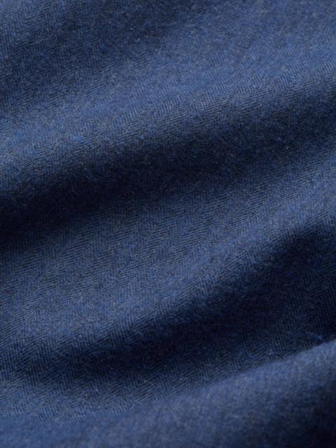 Derek Rose Women's Pajamas Balmoral 3 Brushed Cotton Navy
