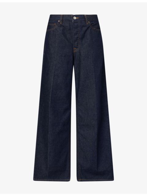 GOOD AMERICAN Vintage Low Slung Baggy Denim Jeans