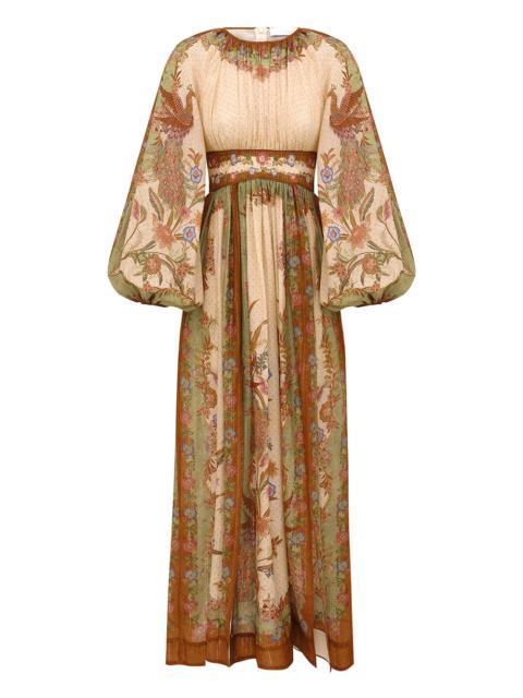 Zimmermann INDRA WAISTED MAXI DRESS