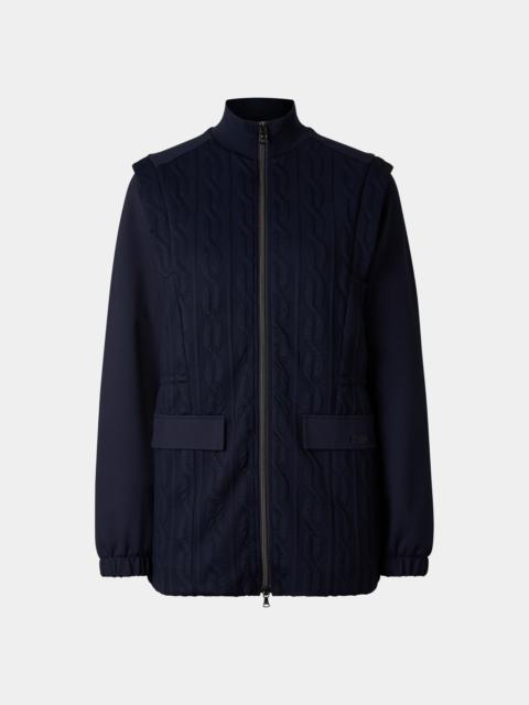 BOGNER Katalina Jersey Jacket in Navy