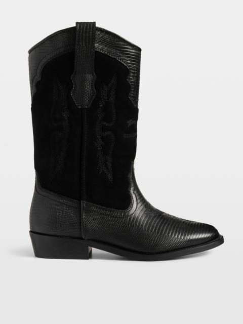 Zadig & Voltaire Tex Western Wild Boots
