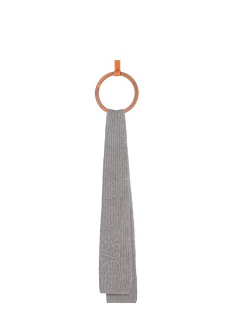 Loewe Anagram scarf in mohair blend