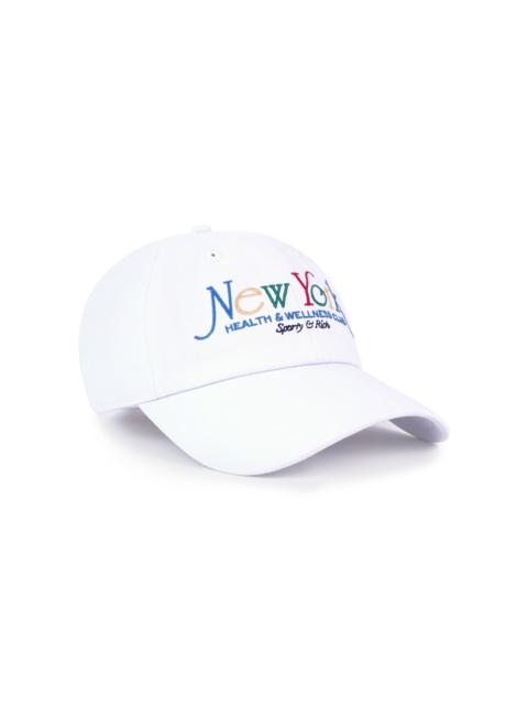 Sporty & Rich NY '94 Cotton Baseball Cap white